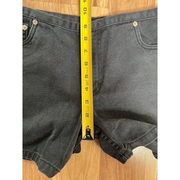 Tommy Hilfiger Jeans Women’s Black Jean Short Size 8 Retro - Picture 5 of 5
